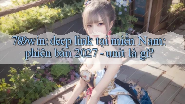 789win deep link tại miền Nam phiên bản 2027   unit là gì