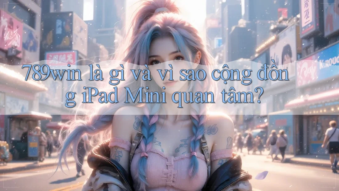 789win là gì và vì sao cộng đồng iPad Mini quan tâm? 789win là gì và vì sao cộng đồng iPad Mini quan tâm?