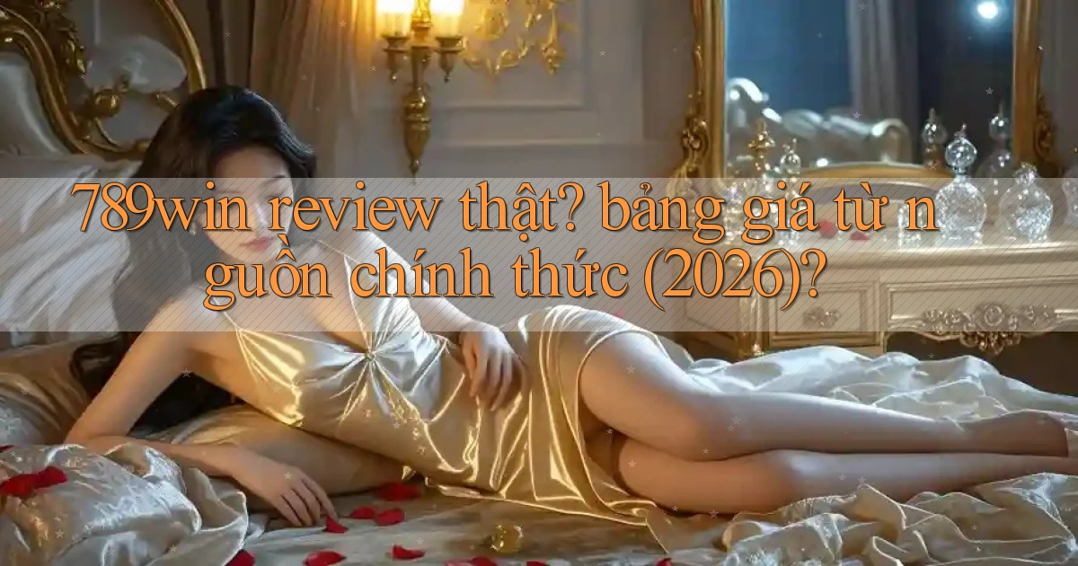 789win review thật bảng giá từ nguồn chính thức (2026)