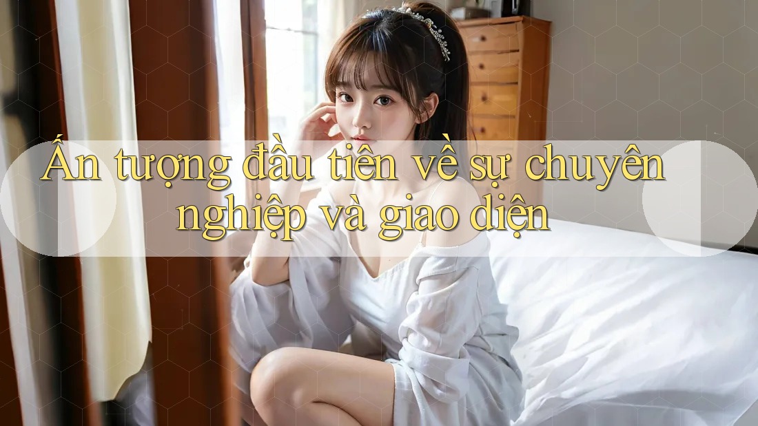 Ấn tượng đầu tiên về sự chuyên nghiệp và giao diện Ấn tượng đầu tiên về sự chuyên nghiệp và giao diện