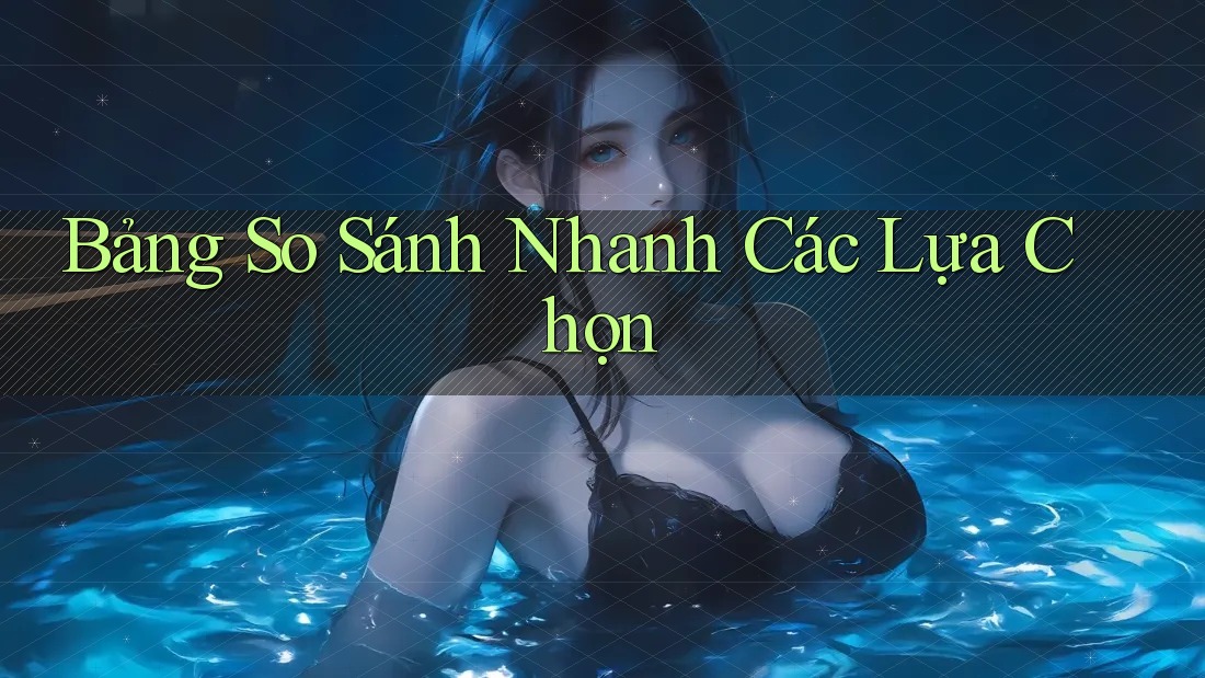Bảng So Sánh Nhanh Các Lựa Chọn Bảng So Sánh Nhanh Các Lựa Chọn