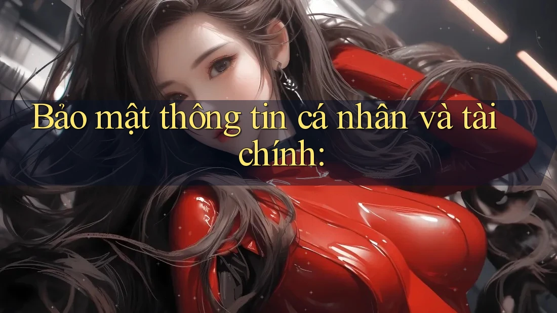 Bảo mật thông tin cá nhân và tài chính:
