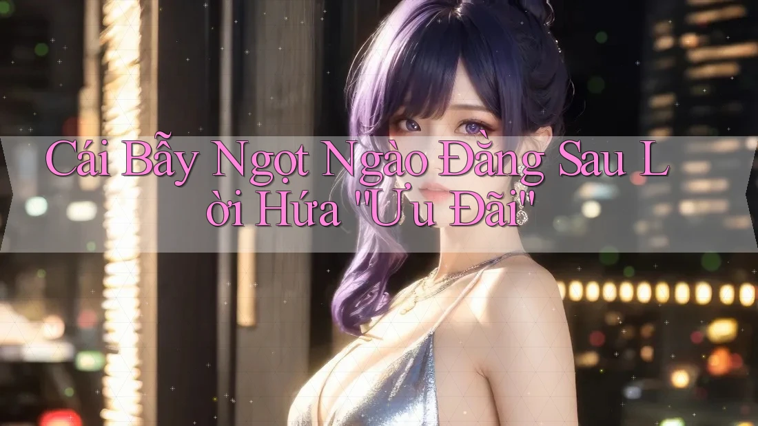 Cái Bẫy Ngọt Ngào Đằng Sau Lời Hứa “Ưu Đãi” Cái Bẫy Ngọt Ngào Đằng Sau Lời Hứa “Ưu Đãi”