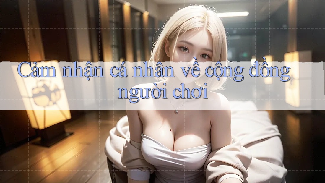 Cảm nhận cá nhân về cộng đồng người chơi Cảm nhận cá nhân về cộng đồng người chơi