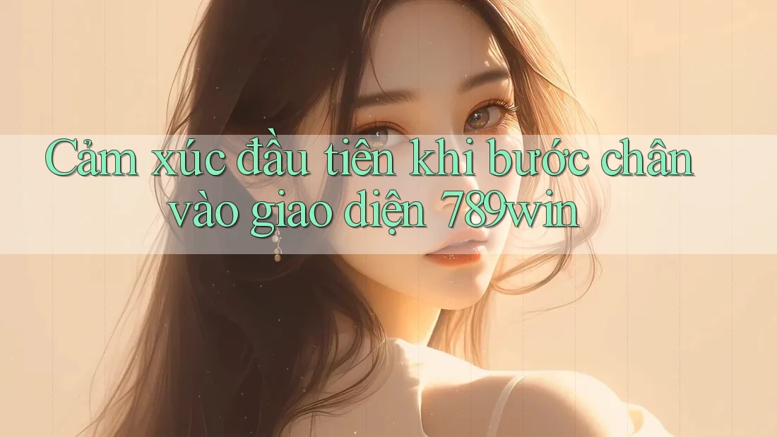 Cảm xúc đầu tiên khi bước chân vào giao diện 789win Cảm xúc đầu tiên khi bước chân vào giao diện 789win