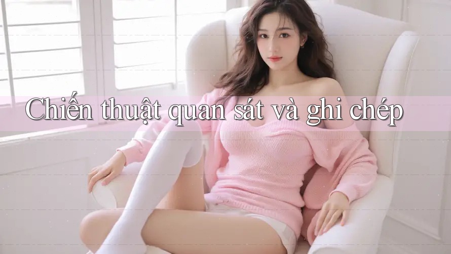 Chiến thuật quan sát và ghi chép Chiến thuật quan sát và ghi chép