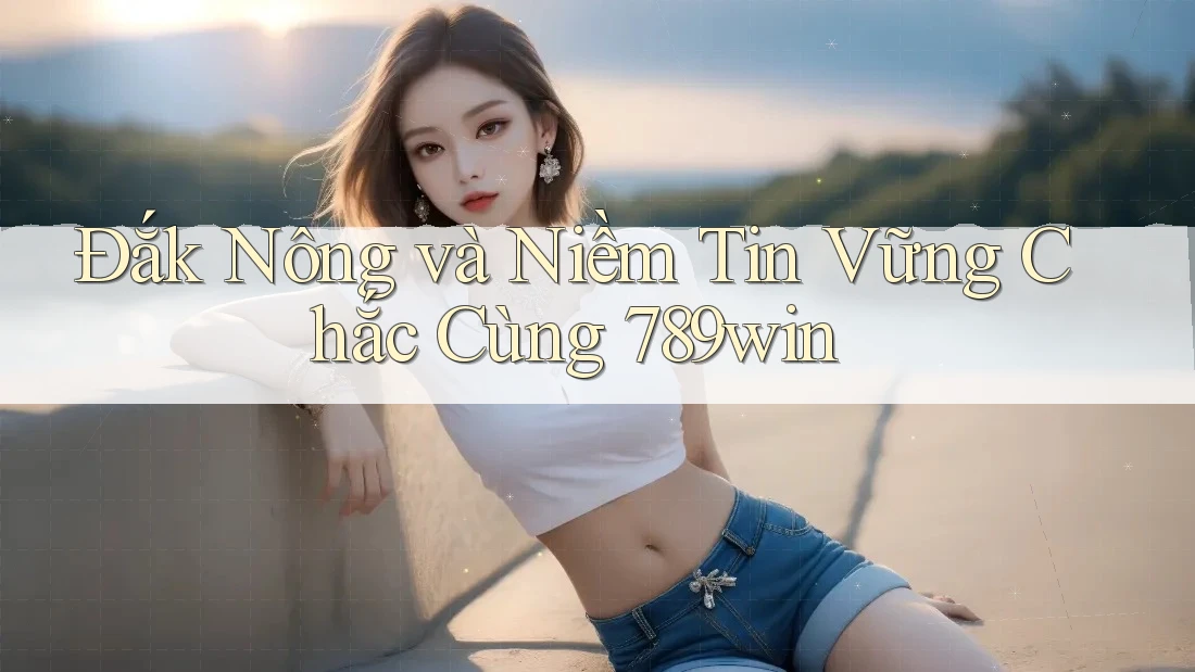 Đắk Nông và Niềm Tin Vững Chắc Cùng 789win Đắk Nông và Niềm Tin Vững Chắc Cùng 789win
