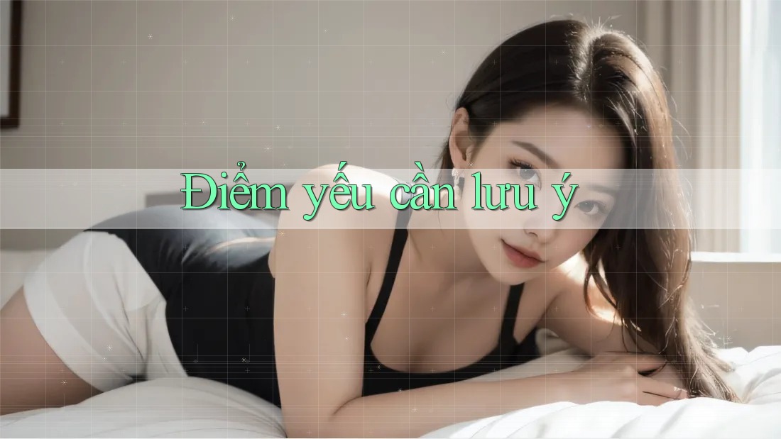 Điểm yếu cần lưu ý