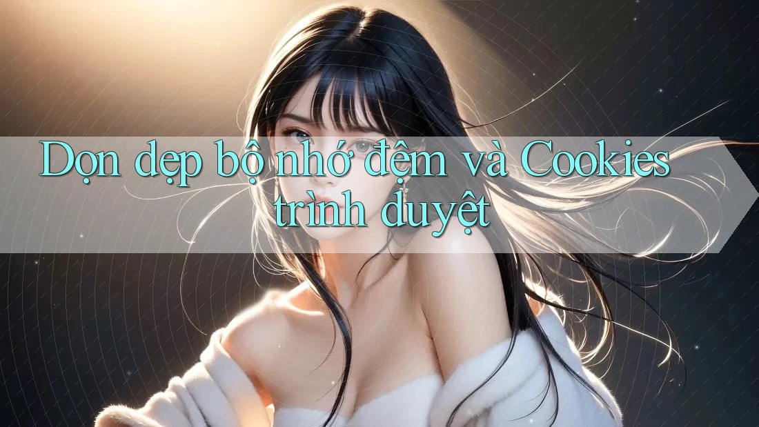 Dọn dẹp bộ nhớ đệm và Cookies trình duyệt Dọn dẹp bộ nhớ đệm và Cookies trình duyệt