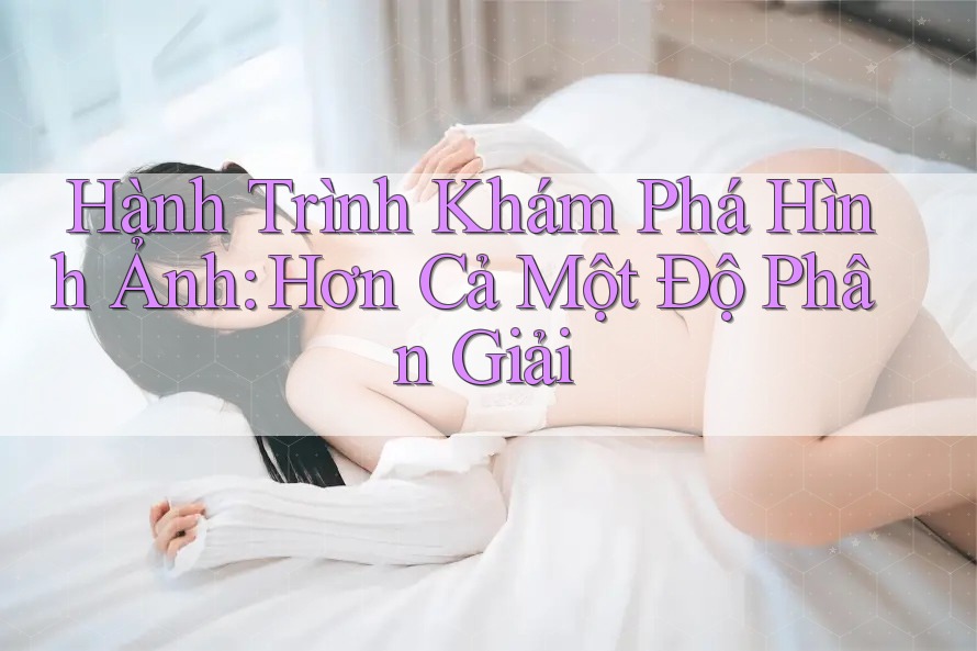 Hành Trình Khám Phá Hình Ảnh: Hơn Cả Một Độ Phân Giải Hành Trình Khám Phá Hình Ảnh: Hơn Cả Một Độ Phân Giải