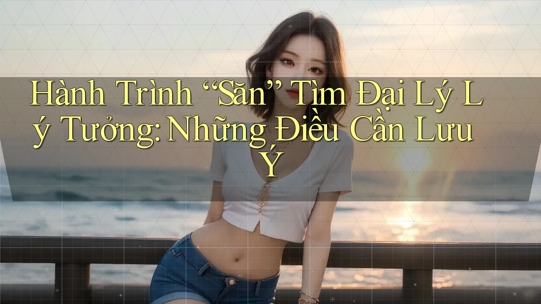 Hành Trình “Săn” Tìm Đại Lý Lý Tưởng: Những Điều Cần Lưu Ý Hành Trình “Săn” Tìm Đại Lý Lý Tưởng: Những Điều Cần Lưu Ý