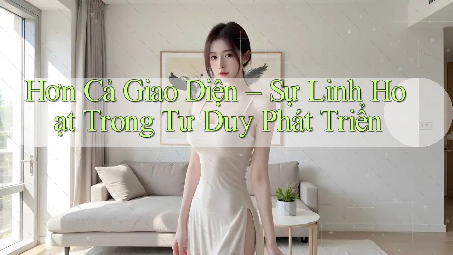 Hơn Cả Giao Diện – Sự Linh Hoạt Trong Tư Duy Phát Triển Hơn Cả Giao Diện – Sự Linh Hoạt Trong Tư Duy Phát Triển