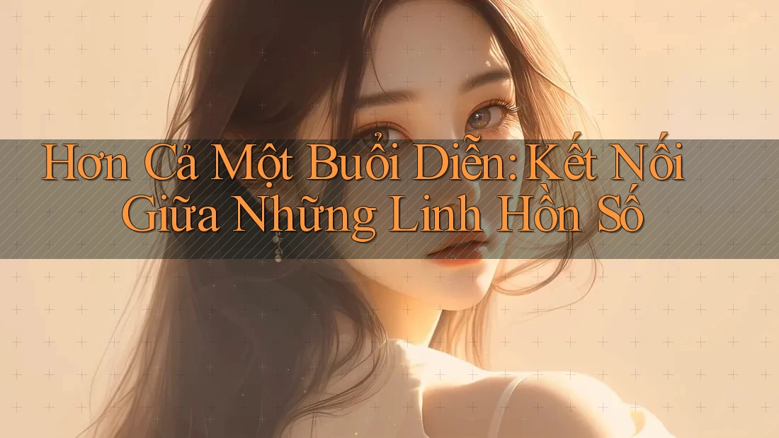 Hơn Cả Một Buổi Diễn: Kết Nối Giữa Những Linh Hồn Số Hơn Cả Một Buổi Diễn: Kết Nối Giữa Những Linh Hồn Số