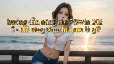 hướng dẫn nâng cao 789win 2025   khi sáng sớm hit rate là gì