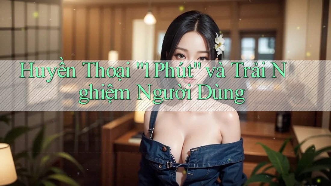 Huyền Thoại “1 Phút” và Trải Nghiệm Người Dùng Huyền Thoại “1 Phút” và Trải Nghiệm Người Dùng