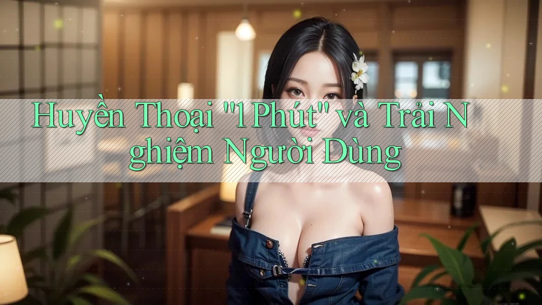 Huyền Thoại “1 Phút” và Trải Nghiệm Người Dùng Huyền Thoại “1 Phút” và Trải Nghiệm Người Dùng