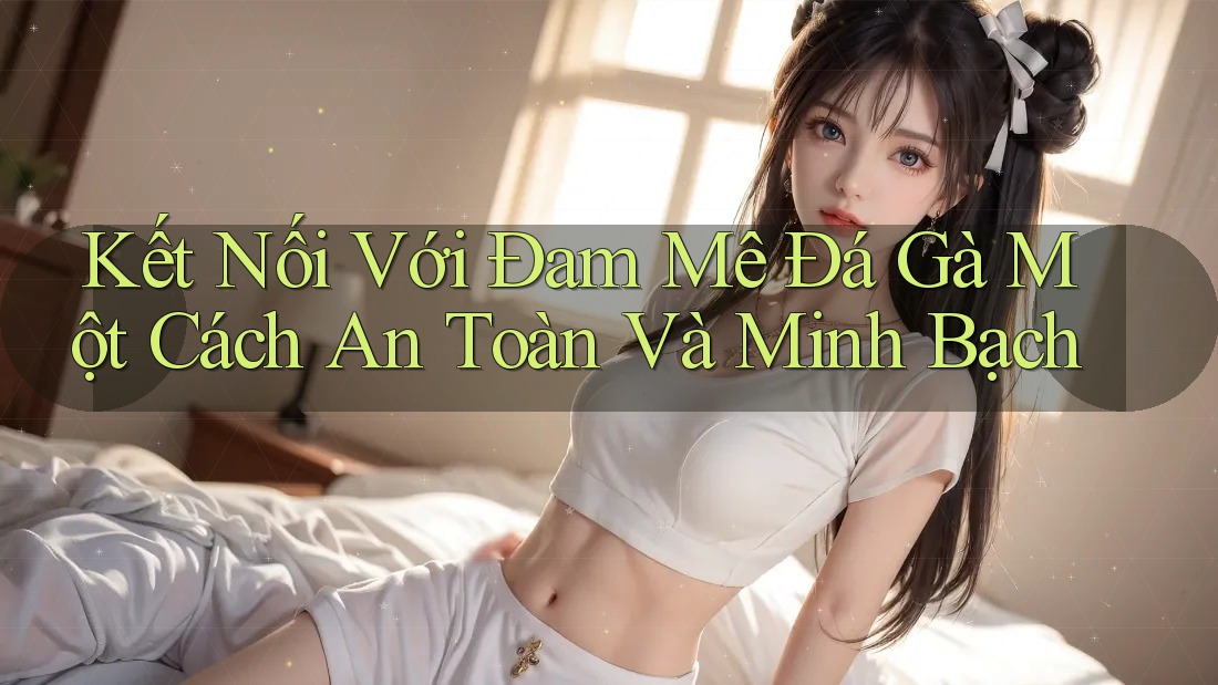 Kết Nối Với Đam Mê Đá Gà Một Cách An Toàn Và Minh Bạch