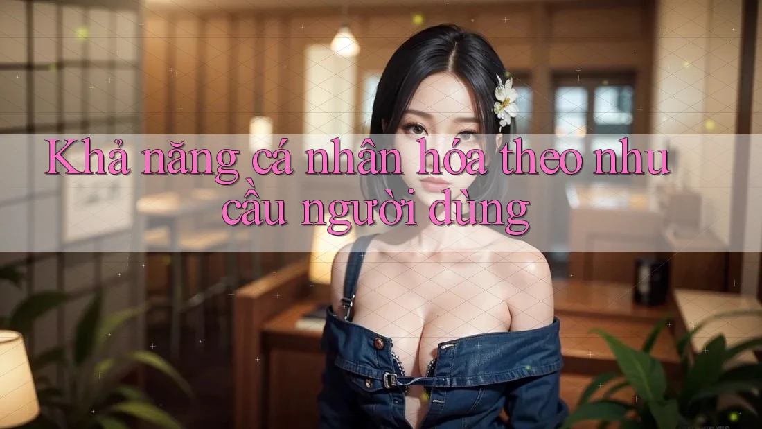 Khả năng cá nhân hóa theo nhu cầu người dùng Khả năng cá nhân hóa theo nhu cầu người dùng