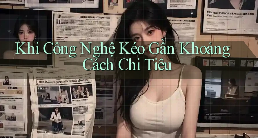 Khi Công Nghệ Kéo Gần Khoảng Cách Chi Tiêu Khi Công Nghệ Kéo Gần Khoảng Cách Chi Tiêu