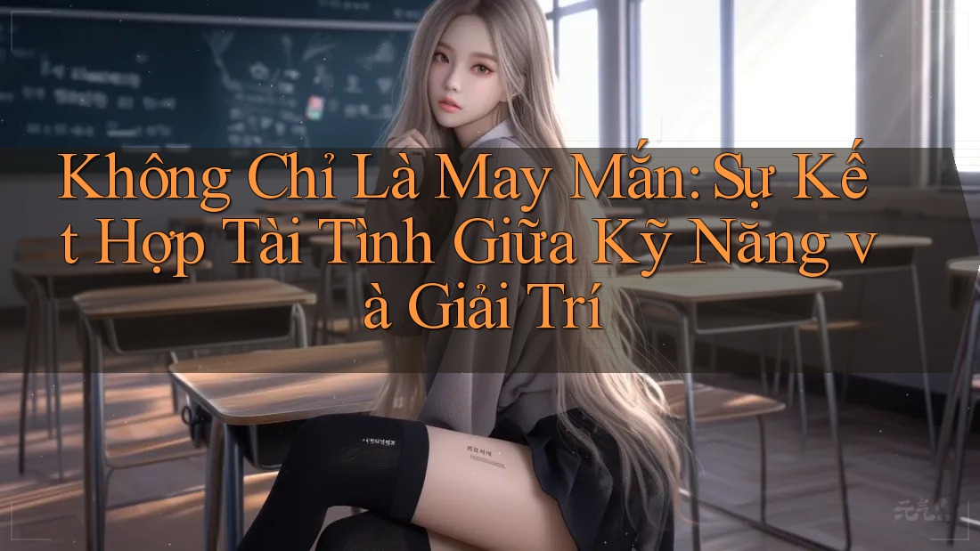 Không Chỉ Là May Mắn: Sự Kết Hợp Tài Tình Giữa Kỹ Năng và Giải Trí Không Chỉ Là May Mắn: Sự Kết Hợp Tài Tình Giữa Kỹ Năng và Giải Trí