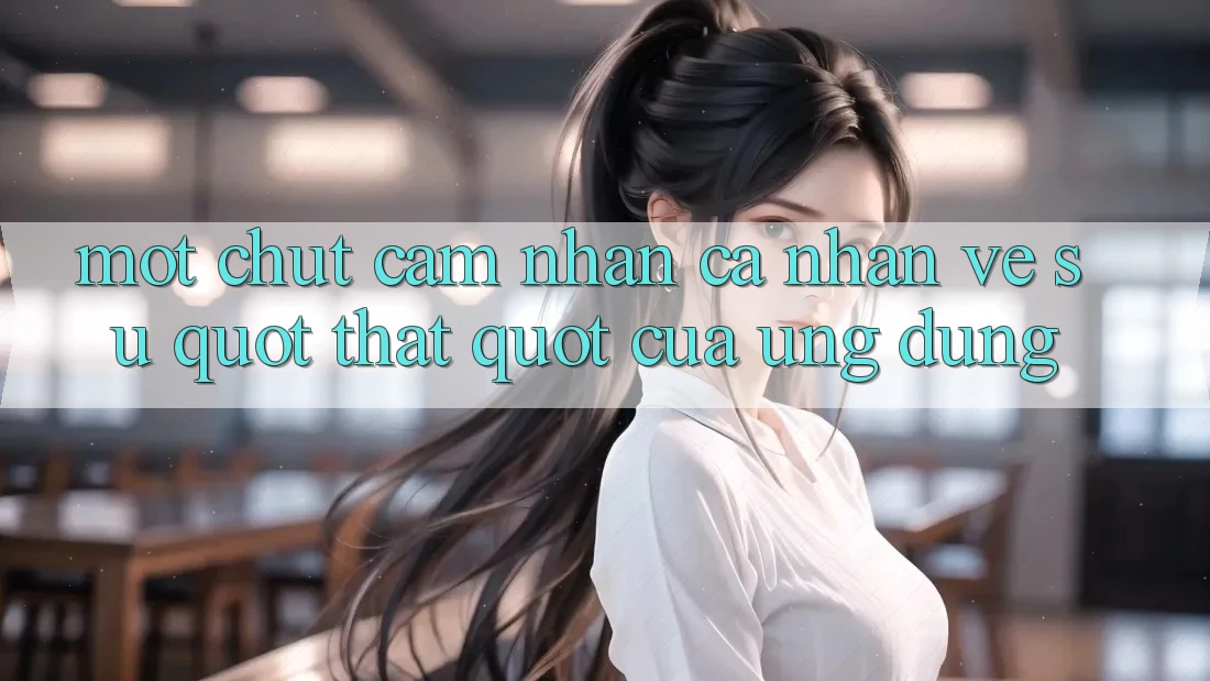 Một chút cảm nhận cá nhân về sự " thật" của ứng dụng Một chút cảm nhận cá nhân về sự " thật" của ứng dụng