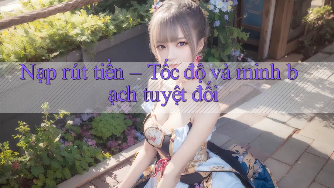 Nạp rút tiền – Tốc độ và minh bạch tuyệt đối