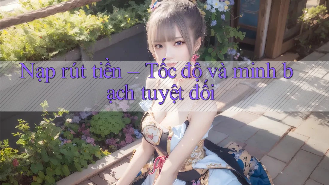 Nạp rút tiền – Tốc độ và minh bạch tuyệt đối Nạp rút tiền – Tốc độ và minh bạch tuyệt đối