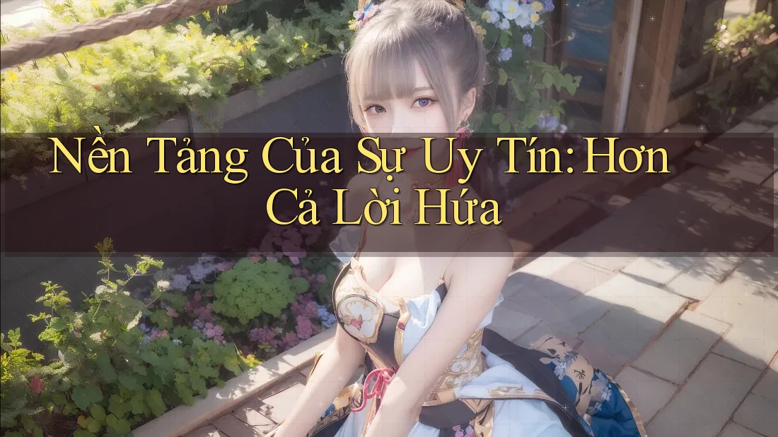 Nền Tảng Của Sự Uy Tín: Hơn Cả Lời Hứa Nền Tảng Của Sự Uy Tín: Hơn Cả Lời Hứa