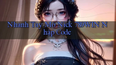 nhanh tay mở nick 789win nhập code
