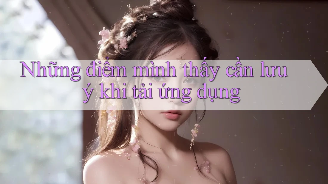 Những điểm mình thấy cần lưu ý khi tải ứng dụng Những điểm mình thấy cần lưu ý khi tải ứng dụng