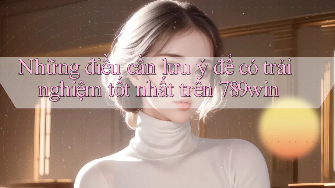 Những điều cần lưu ý để có trải nghiệm tốt nhất trên 789win Những điều cần lưu ý để có trải nghiệm tốt nhất trên 789win