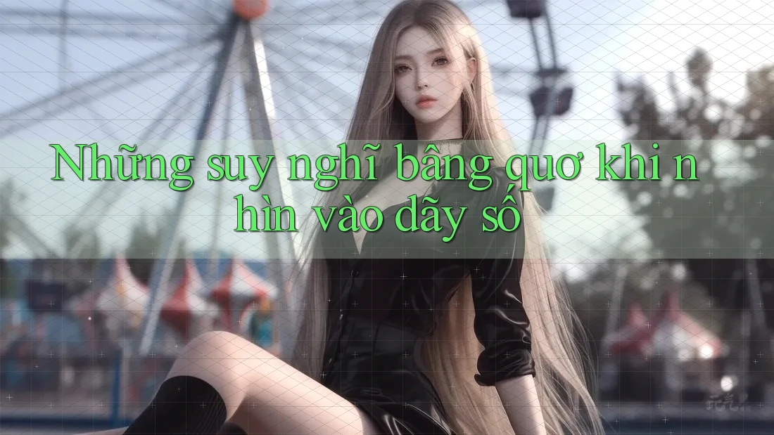 Những suy nghĩ bâng quơ khi nhìn vào dãy số