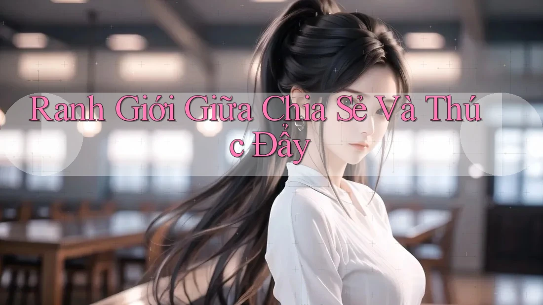 Ranh Giới Giữa Chia Sẻ Và Thúc Đẩy Ranh Giới Giữa Chia Sẻ Và Thúc Đẩy