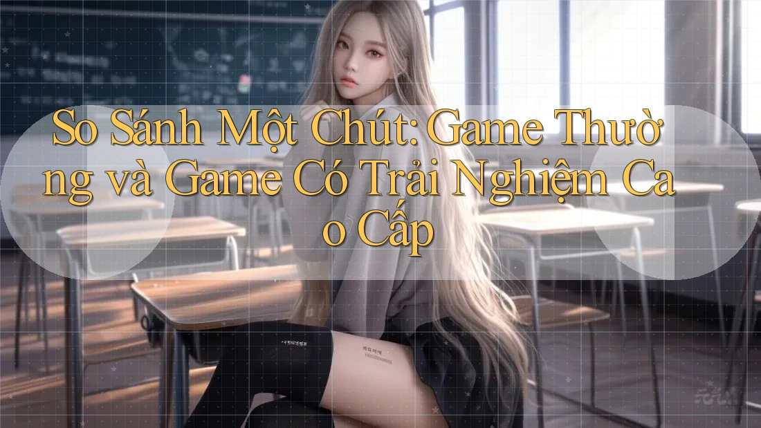 So Sánh Một Chút: Game Thường và Game Có Trải Nghiệm Cao Cấp So Sánh Một Chút: Game Thường và Game Có Trải Nghiệm Cao Cấp