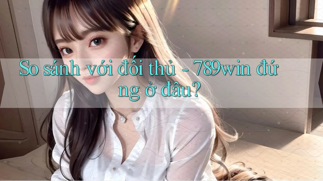 So sánh với đối thủ - 789win đứng ở đâu? So sánh với đối thủ - 789win đứng ở đâu?