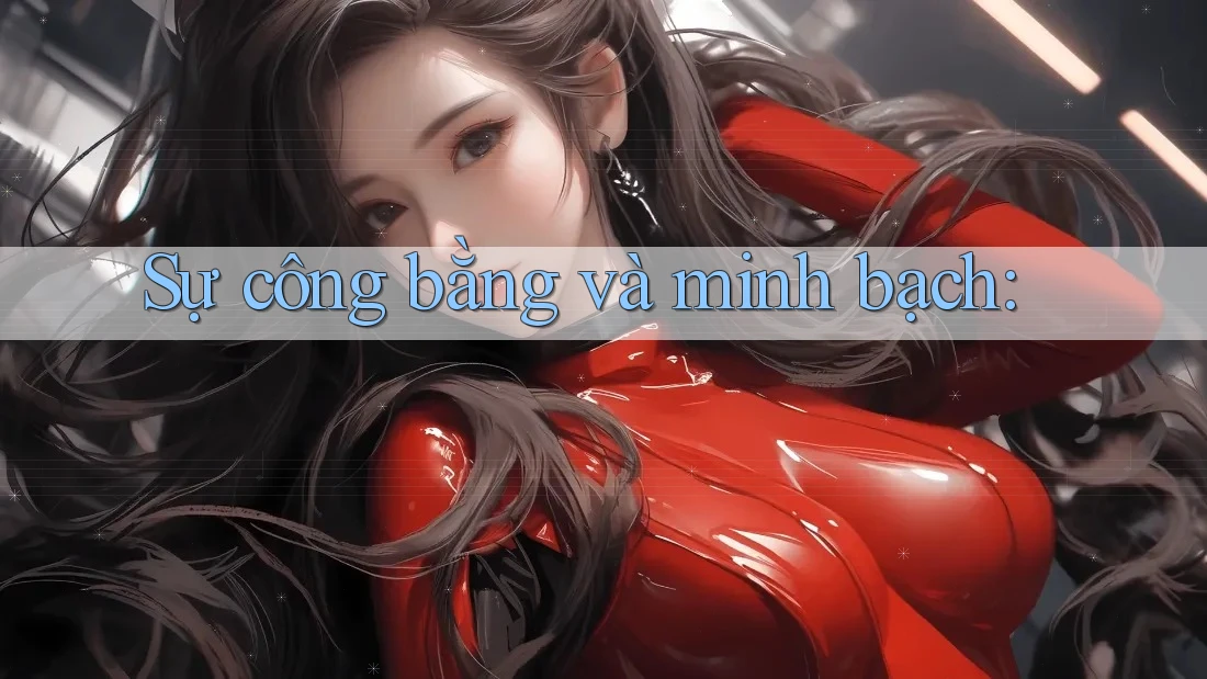 Sự công bằng và minh bạch: