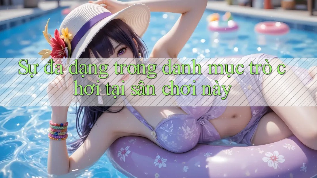 Sự đa dạng trong danh mục trò chơi tại sân chơi này