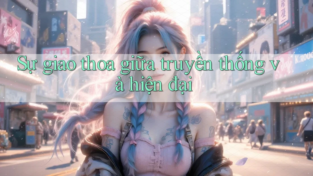 Sự giao thoa giữa truyền thống và hiện đại