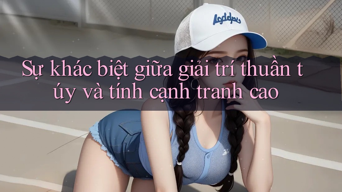 Sự khác biệt giữa giải trí thuần túy và tính cạnh tranh cao Sự khác biệt giữa giải trí thuần túy và tính cạnh tranh cao