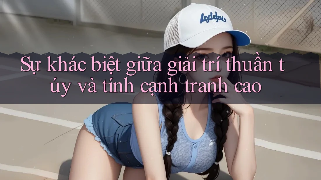 Sự khác biệt giữa giải trí thuần túy và tính cạnh tranh cao