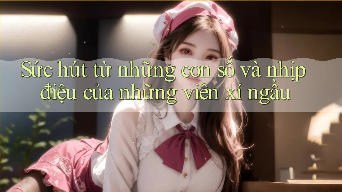 Sức hút từ những con số và nhịp điệu của những viên xí ngầu Sức hút từ những con số và nhịp điệu của những viên xí ngầu