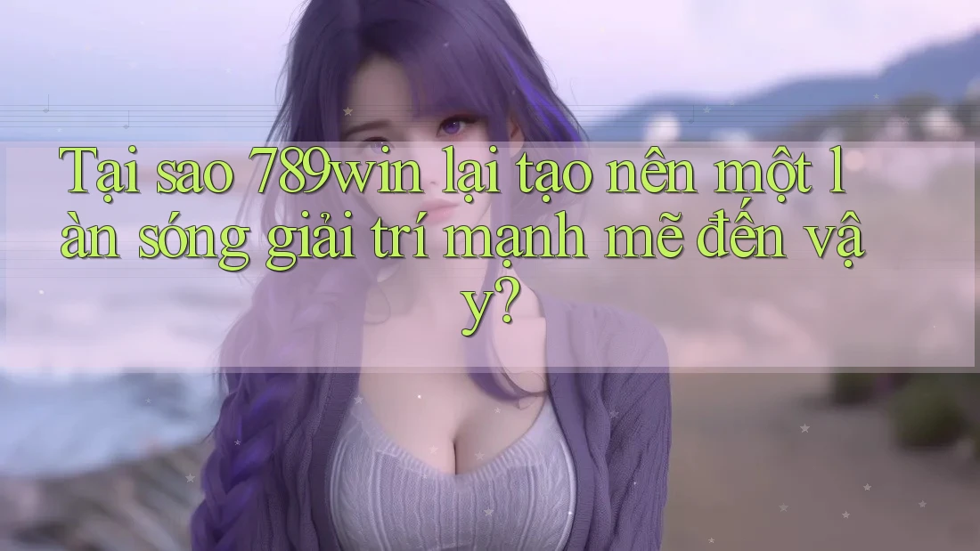 Tại sao 789win lại tạo nên một làn sóng giải trí mạnh mẽ đến vậy? Tại sao 789win lại tạo nên một làn sóng giải trí mạnh mẽ đến vậy?
