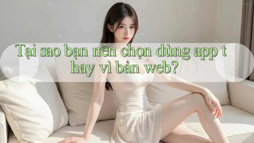 Tại sao bạn nên chọn dùng app thay vì bản web? Tại sao bạn nên chọn dùng app thay vì bản web?