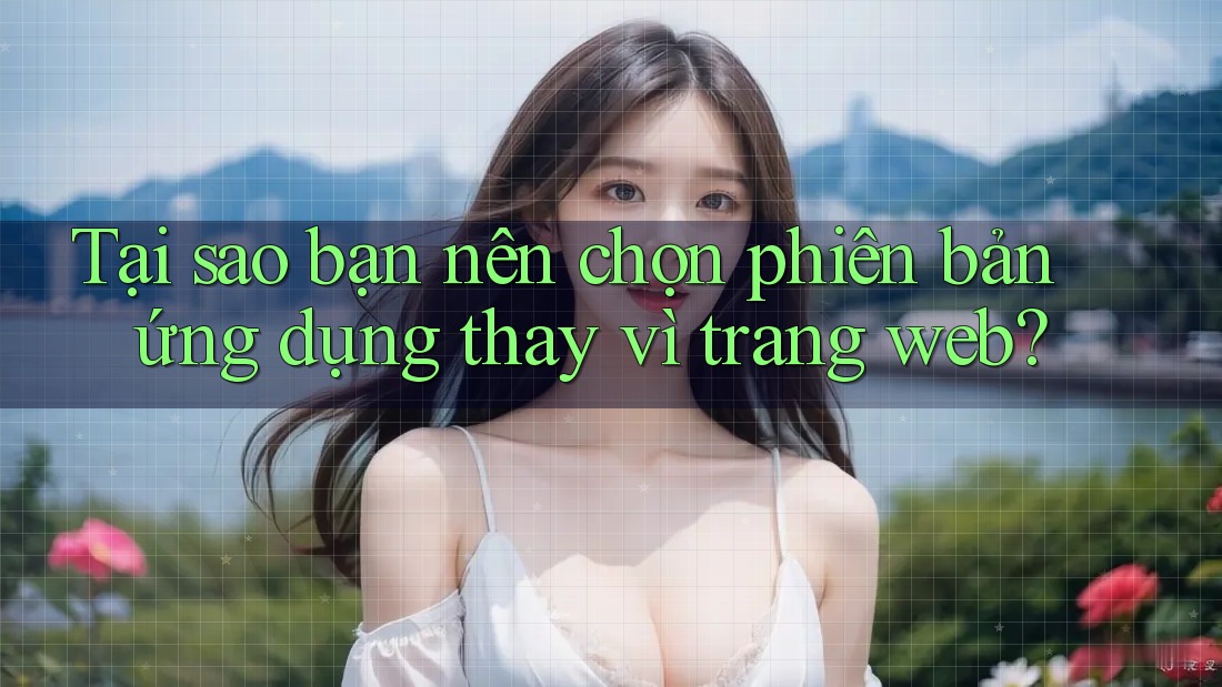 Tại sao bạn nên chọn phiên bản ứng dụng thay vì trang web?
