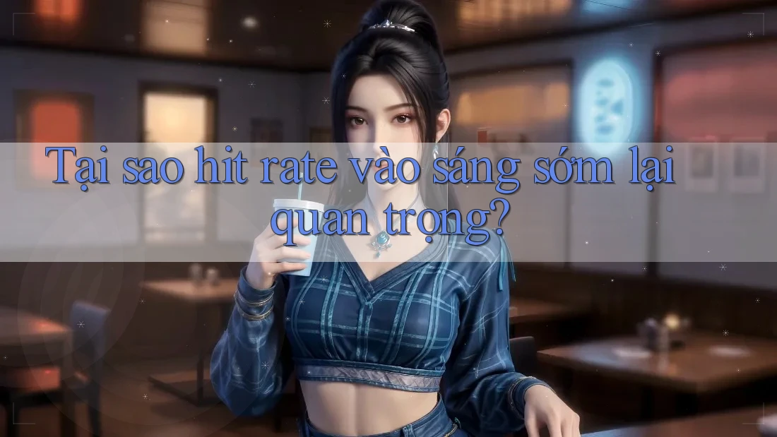 Tại sao hit rate vào sáng sớm lại quan trọng? Tại sao hit rate vào sáng sớm lại quan trọng?