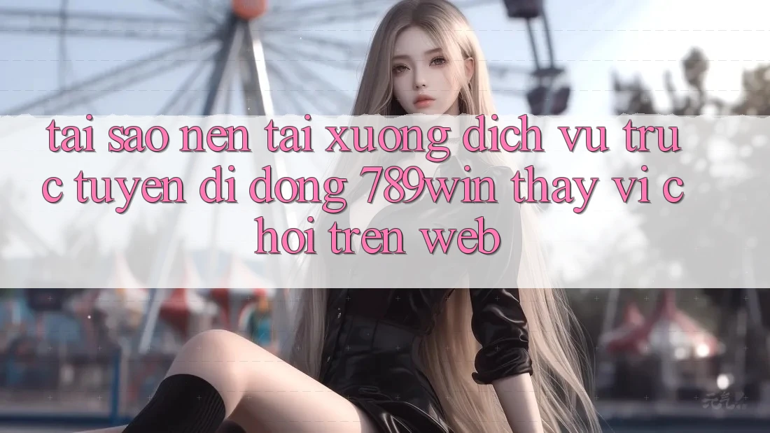 Tại Sao Nên Tải xuống Dịch vụ trực tuyến di động 789win Thay Vì Chơi Trên Web? Tại Sao Nên Tải xuống Dịch vụ trực tuyến di động 789win Thay Vì Chơi Trên Web?