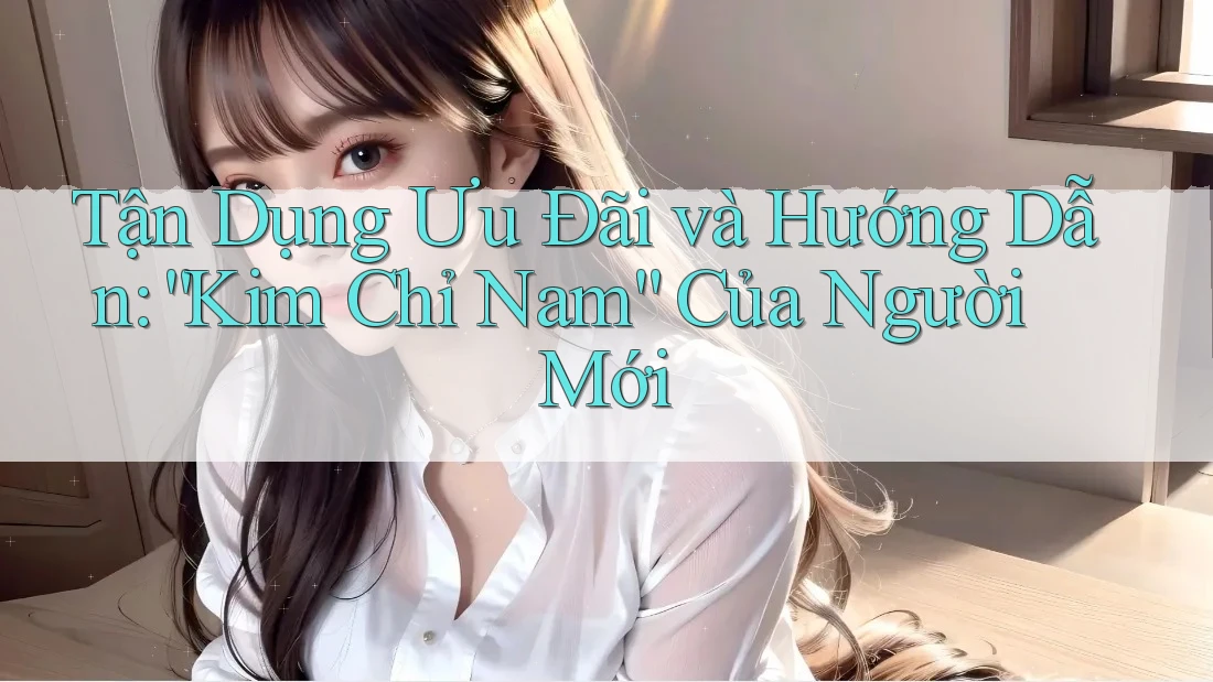 Tận Dụng Ưu Đãi và Hướng Dẫn: “Kim Chỉ Nam” Của Người Mới Tận Dụng Ưu Đãi và Hướng Dẫn: “Kim Chỉ Nam” Của Người Mới