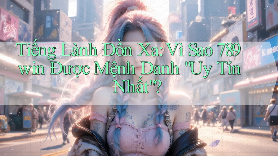 Tiếng Lành Đồn Xa: Vì Sao 789win Được Mệnh Danh “Uy Tín Nhất”?
