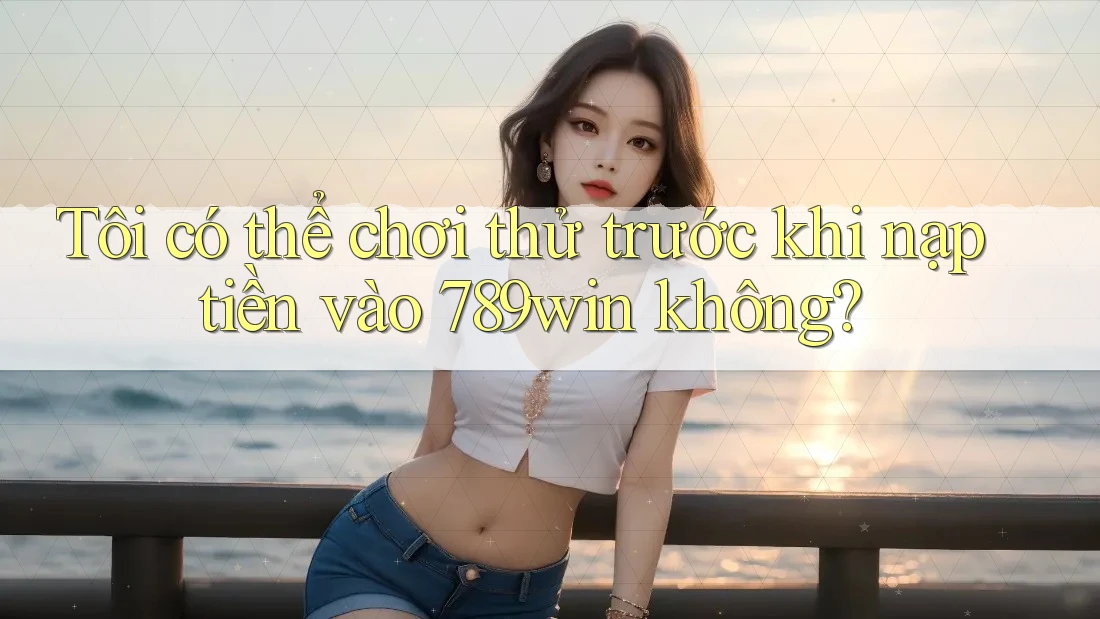 Tôi có thể chơi thử trước khi nạp tiền vào 789win không? Tôi có thể chơi thử trước khi nạp tiền vào 789win không?