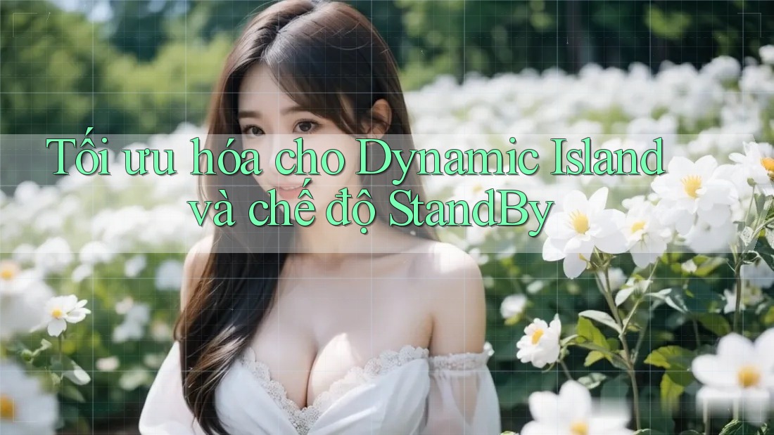 Tối ưu hóa cho Dynamic Island và chế độ StandBy Tối ưu hóa cho Dynamic Island và chế độ StandBy